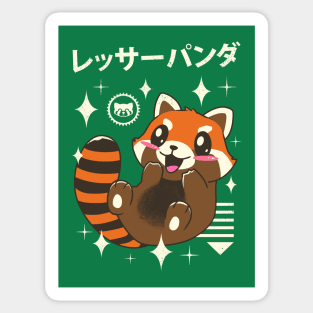 Kawaii Red Panda Sticker